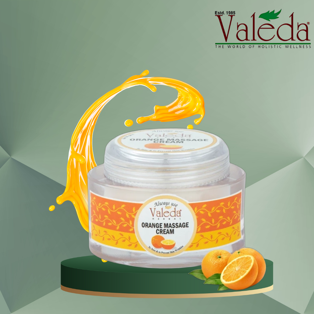 VALEDA HERBAL ORANGE MASSAGE CREAM