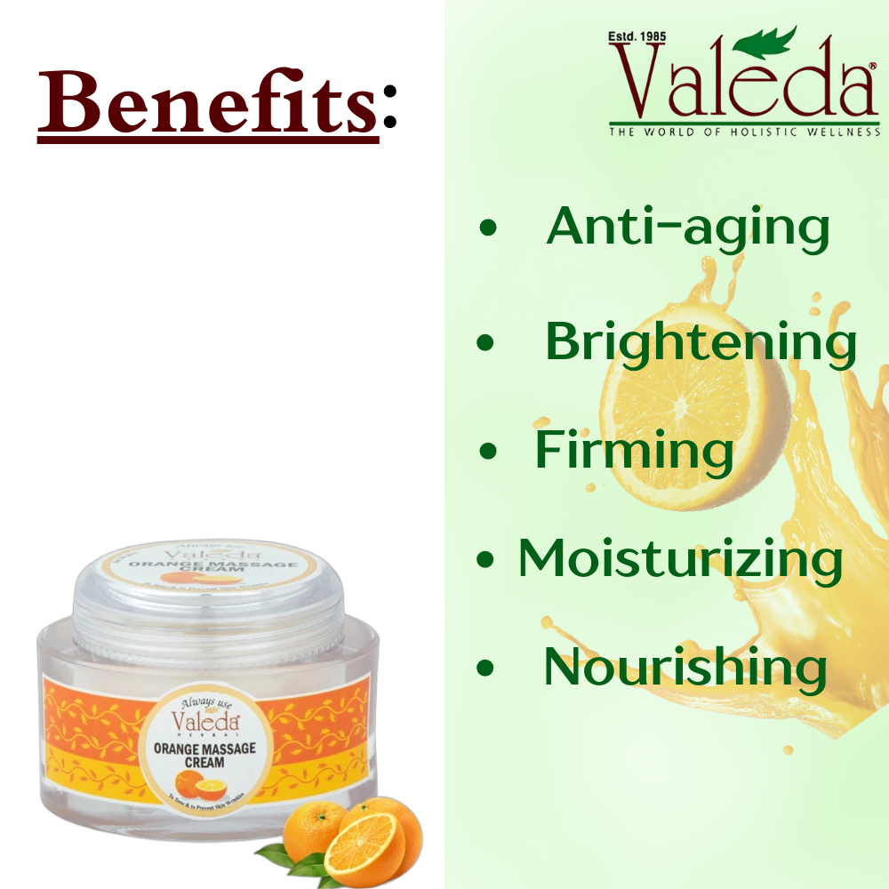 VALEDA HERBAL ORANGE MASSAGE CREAM