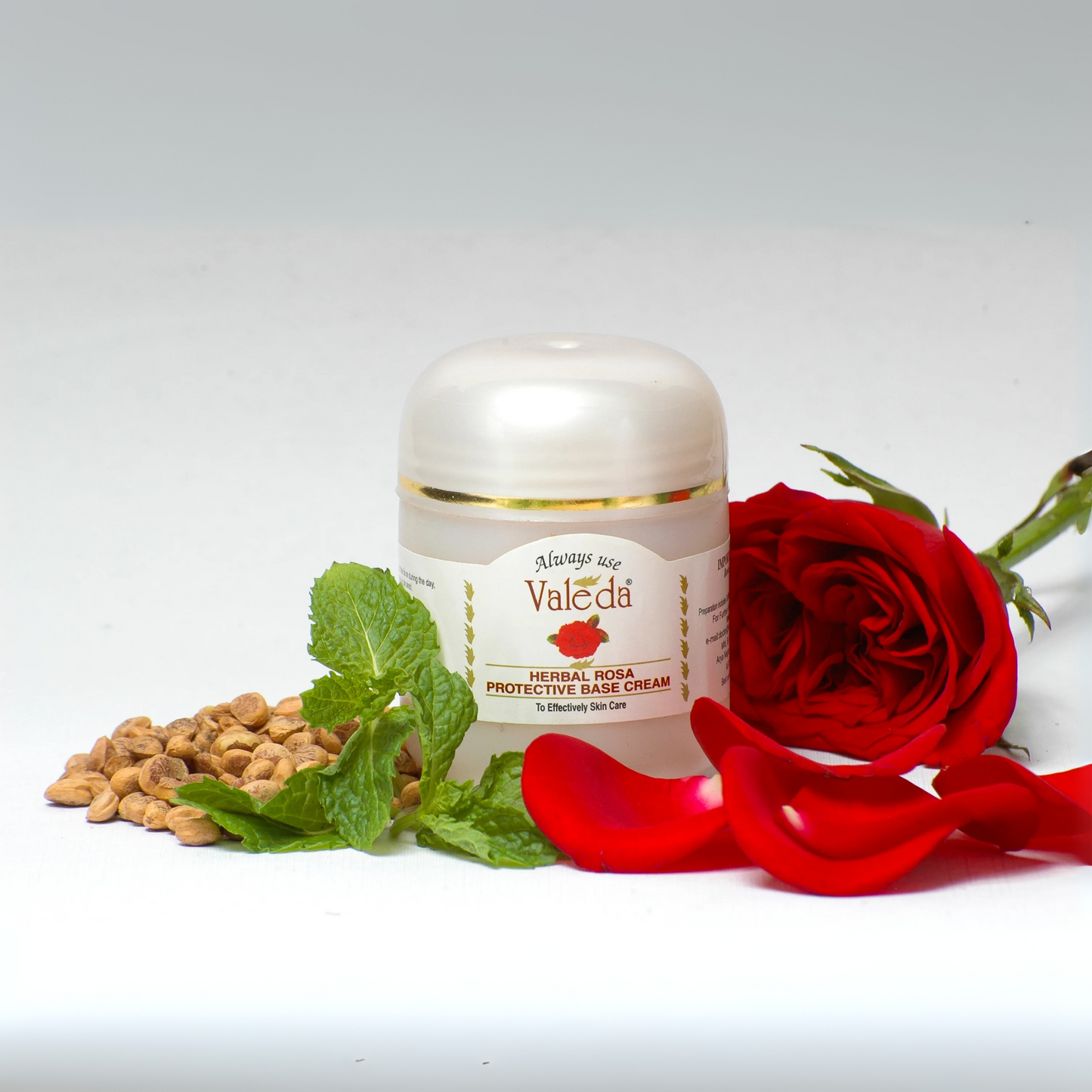 VALEDA HERBAL ROSA PROTECTIVE BASE CREAM