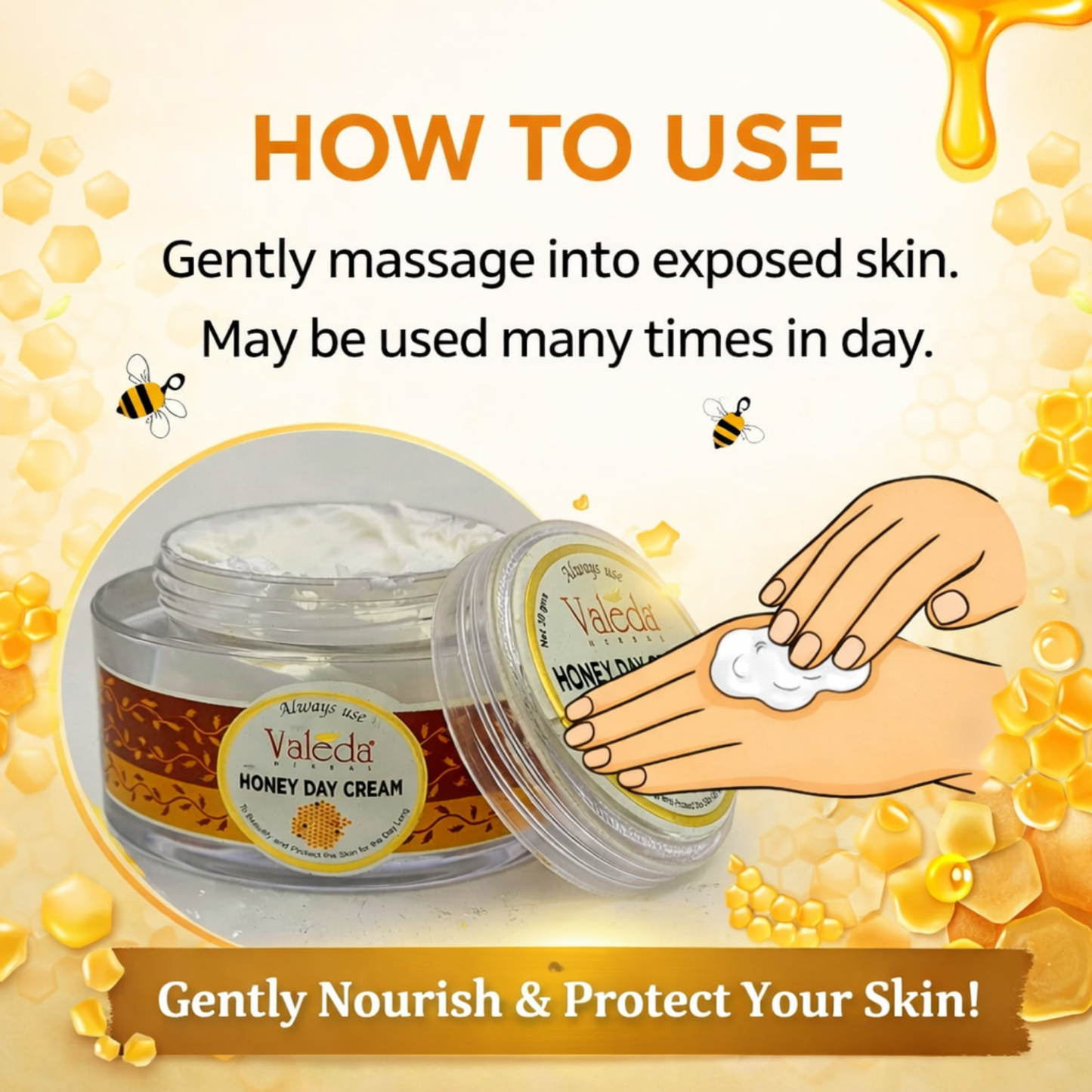 VALEDA HERBAL HONEY DAY CREAM