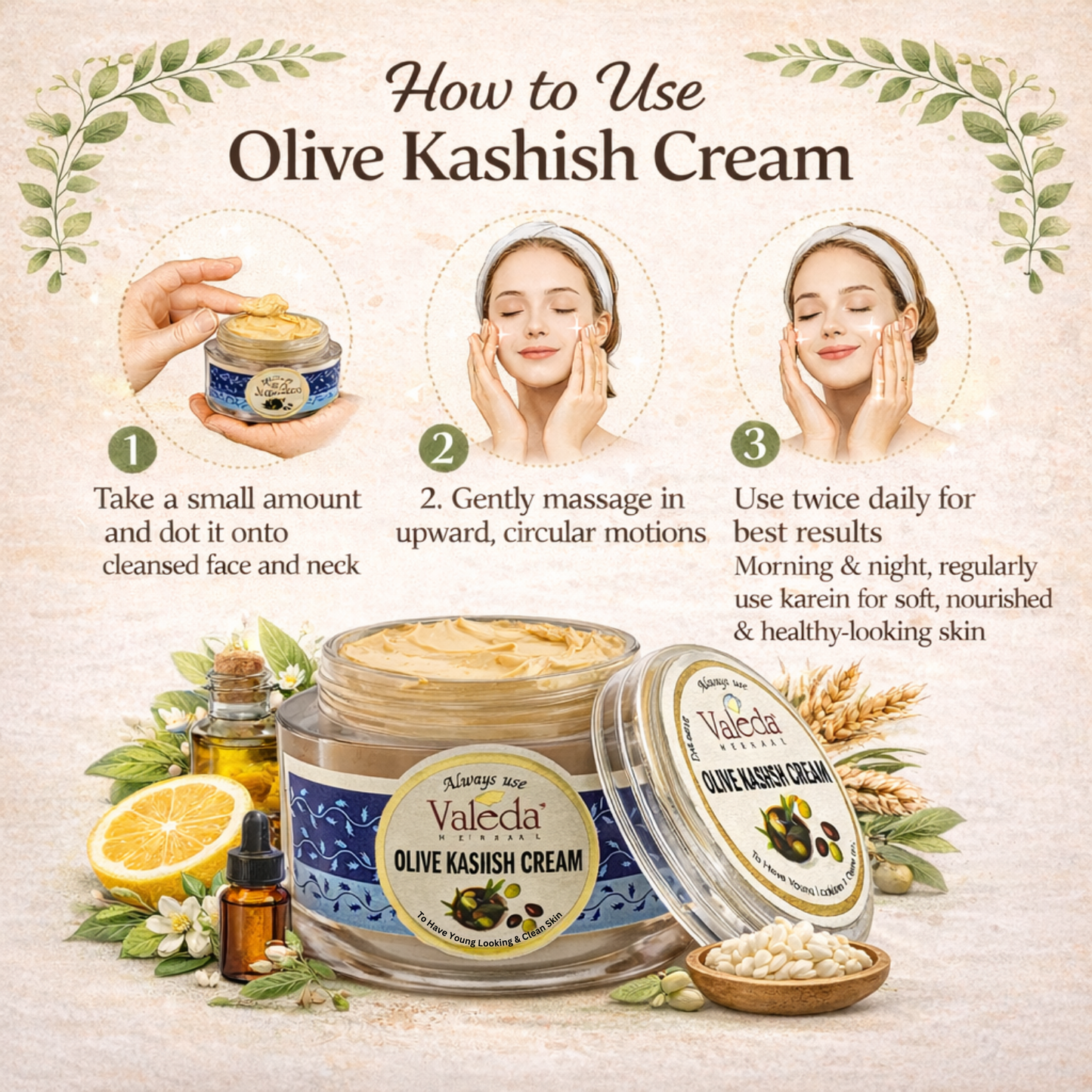 VALEDA HERBAL OLIVE KASHISH