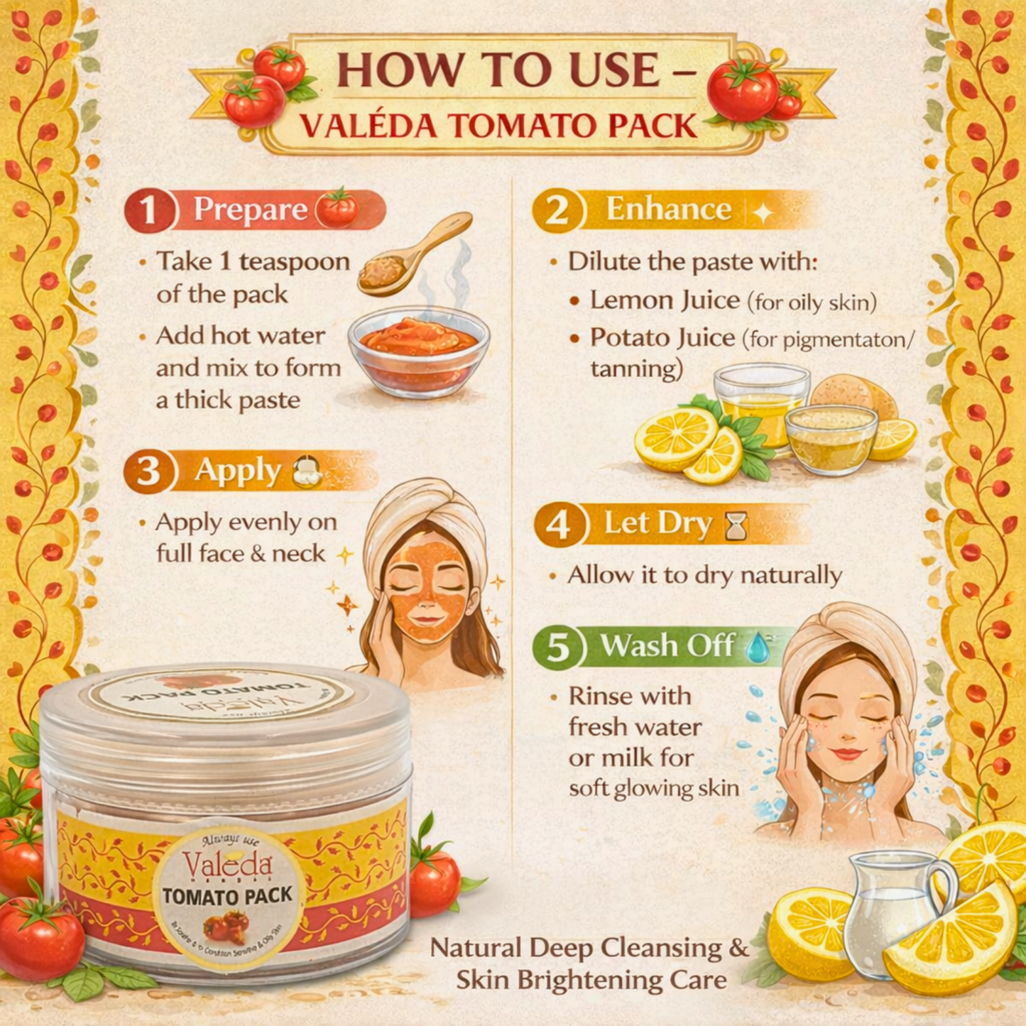 VALEDA HERBAL TOMATO PACK