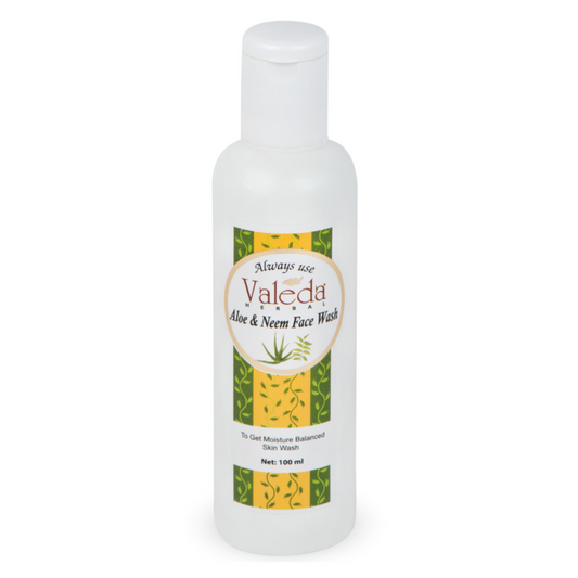 VALEDA HERBAL ALOE & NEEM FACE WASH