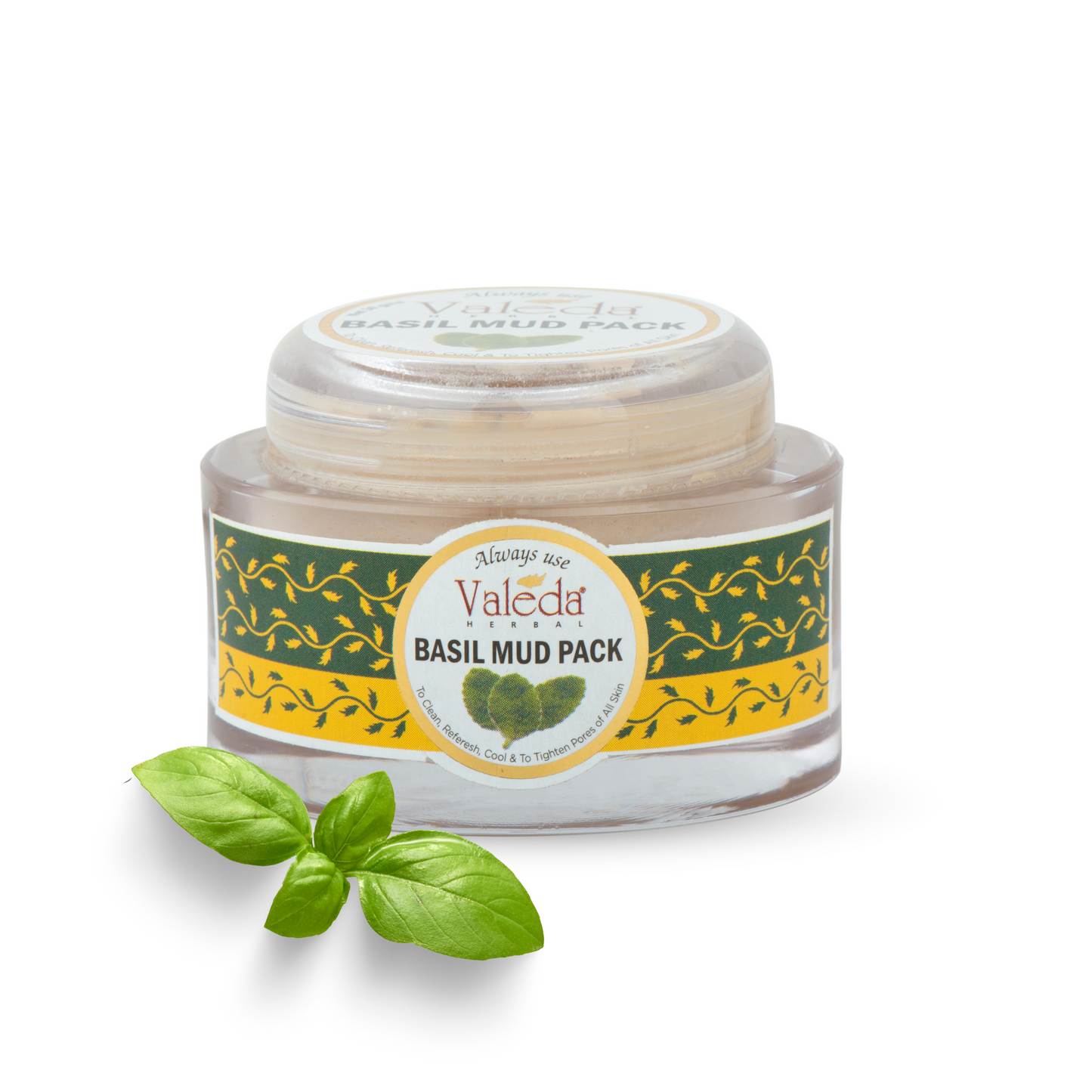 VALEDA HERBAL BASIL MUD PACK