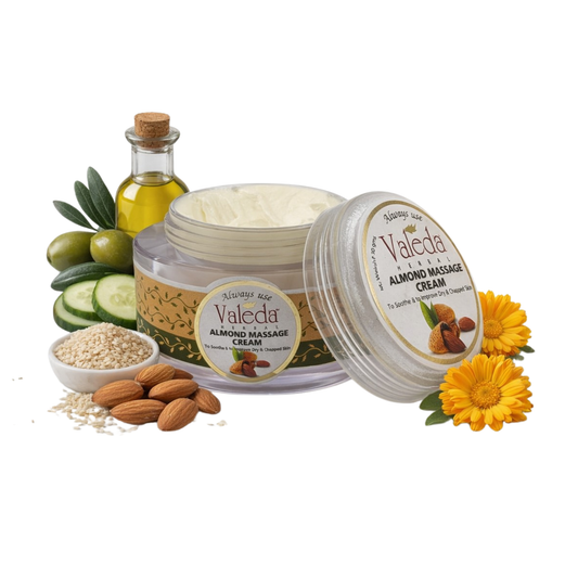 Valeda Herbal Almond Massage Cream