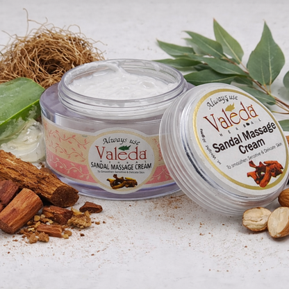 VALEDA HERBAL SANDAL MASSAGE CREAM