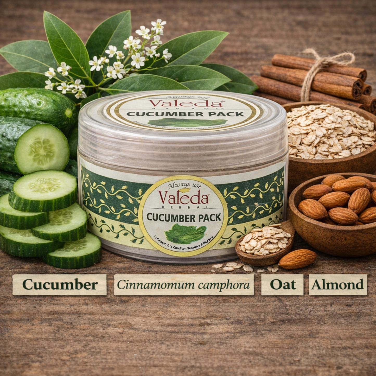 VALEDA HERBAL CUCUMBER PACK