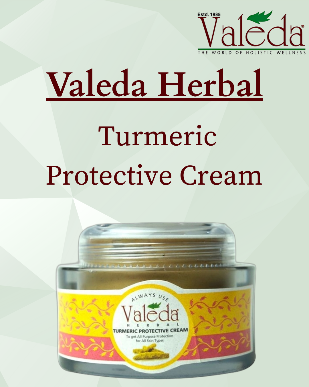 VALEDA HERBAL TURMERIC PROTECTIVE CREAM