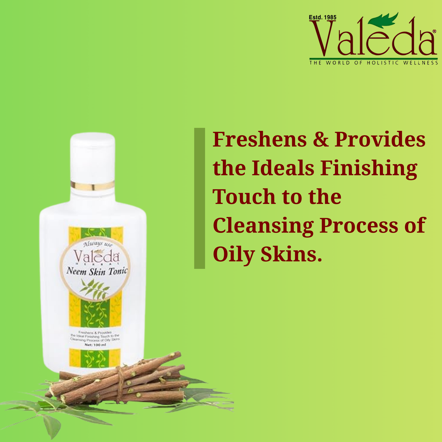 VALEDA HERBAL NEEM SKIN TONIC