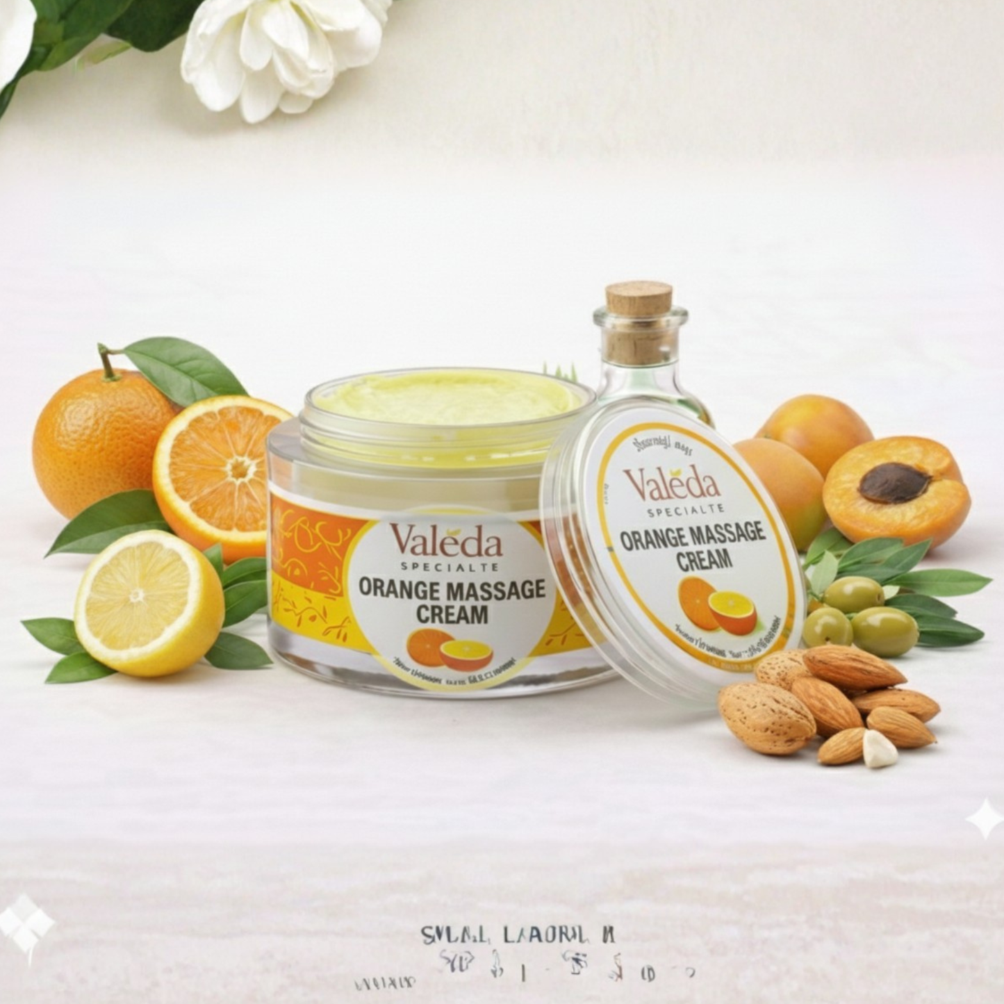 VALEDA HERBAL ORANGE MASSAGE CREAM