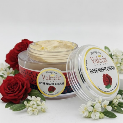 VALEDA HERBAL ROSE NIGHT CREAM