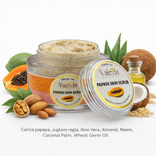 VALEDA HERBAL PAPAYA SKIN SCRUB