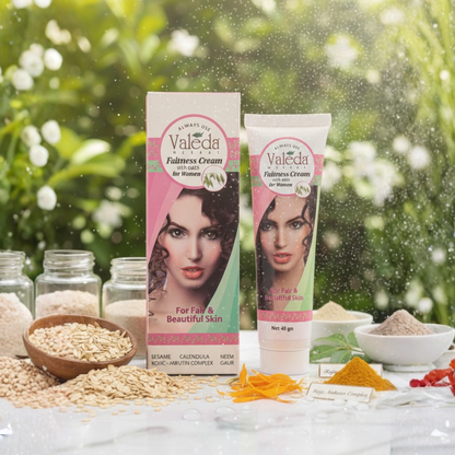 VALEDA HERBAL FAIRNESS CREAM WITH OAT (FOR WOMEN)