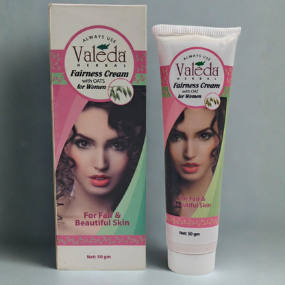 VALEDA HERBAL FAIRNESS CREAM WITH OAT (FOR WOMEN)