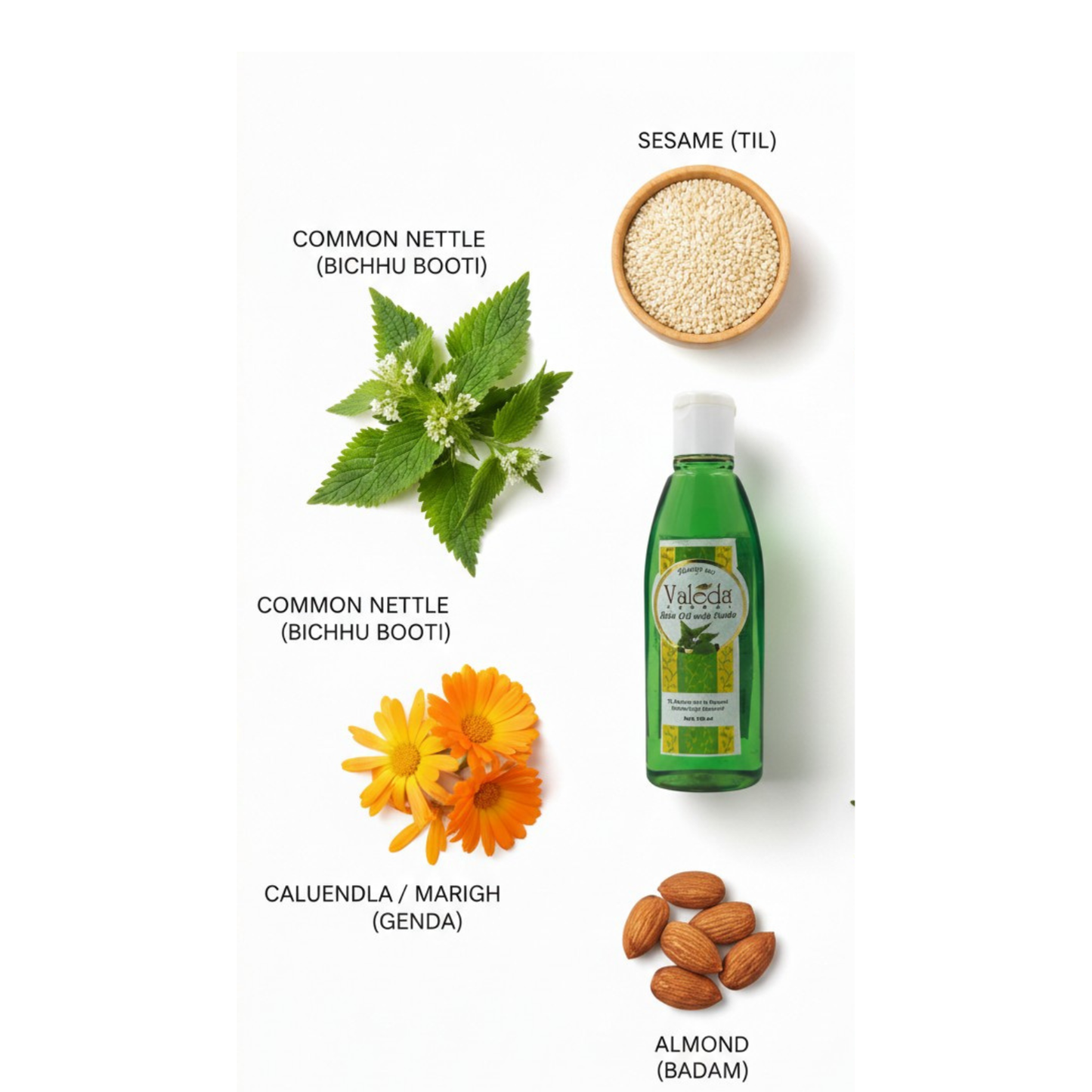 VALEDA HERBAL HAIR OIL WITH NETTLE