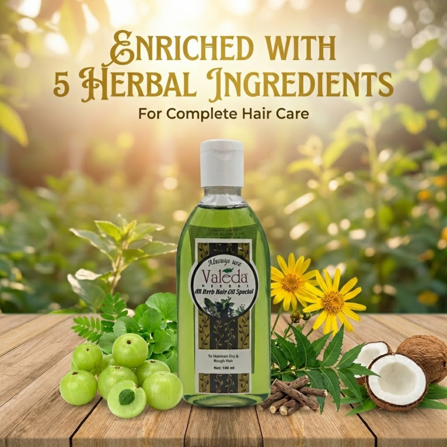 VALEDA HERBAL ALL HERB SPECIAL HAIR OIL