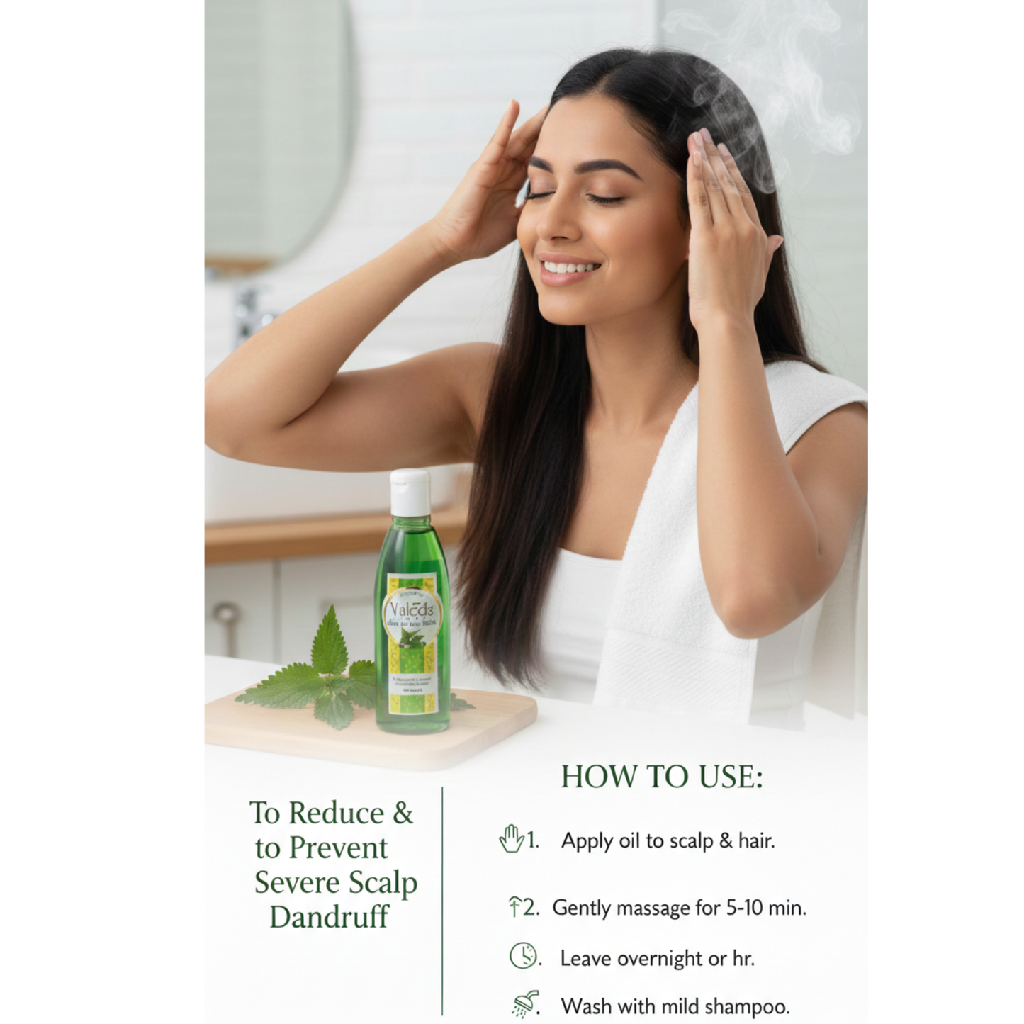 VALEDA HERBAL HAIR OIL WITH NETTLE