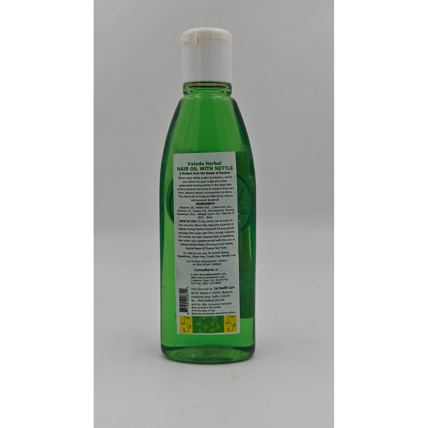 VALEDA HERBAL HAIR OIL WITH NETTLE