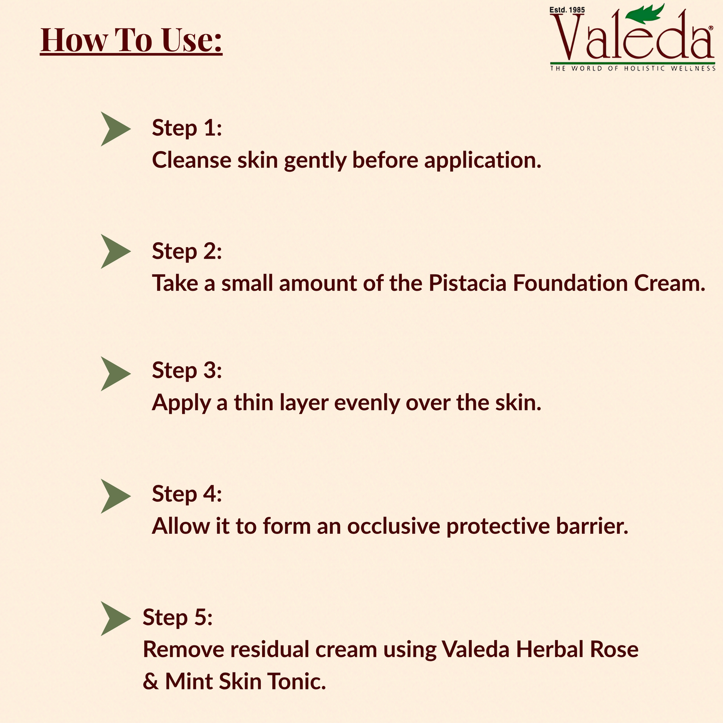 VALEDA HERBAL TRIGONELLA WATER PROTECTIVE CREAM