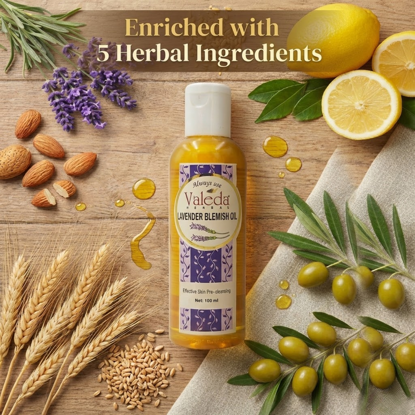 VALEDA HERBAL LAVENDER BLEMISH OIL