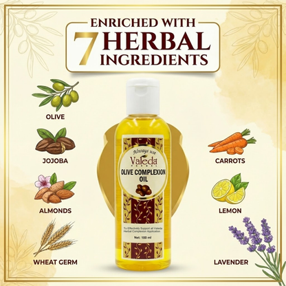 VALEDA HERBAL OLIVE COMPLEXION OIL