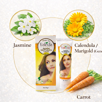 VALEDA HERBAL JASMINE SUN PROTECTIVE CREAM