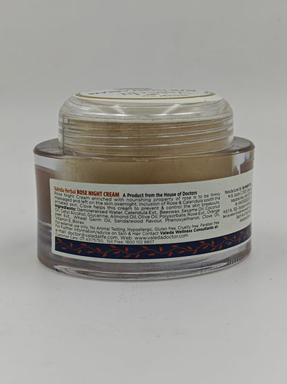 VALEDA HERBAL ROSE NIGHT CREAM
