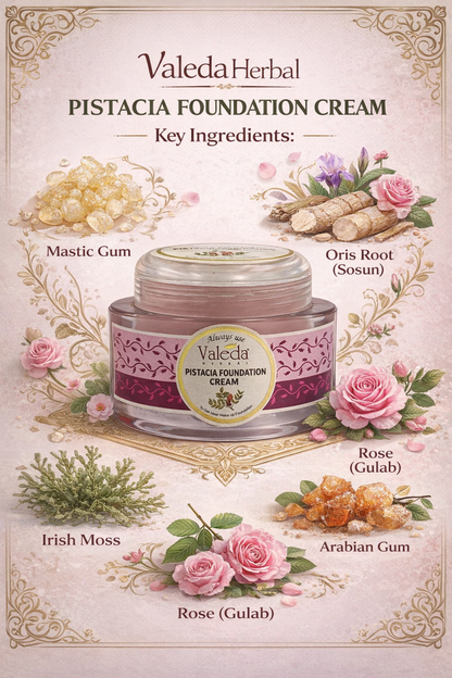 VALEDA HERBAL PISTACIA FOUNDATION CREAM