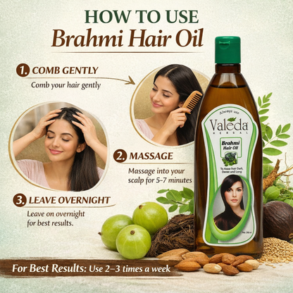 VALEDA HERBAL BRAHMI HAIR OIL