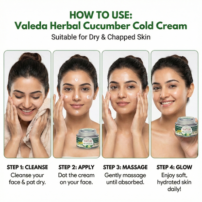 VALEDA HERBAL CUCUMBER COLD CREAM