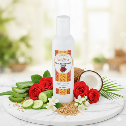 VALEDA HERBAL ROSE REHYDRANT LOTION