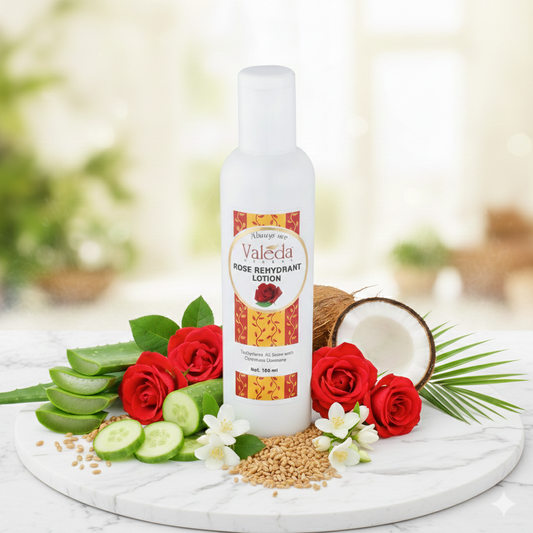VALEDA HERBAL ROSE REHYDRANT LOTION