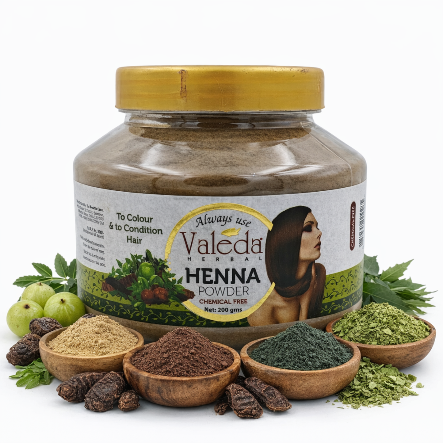 VALEDA HERBAL HENNA POWDER