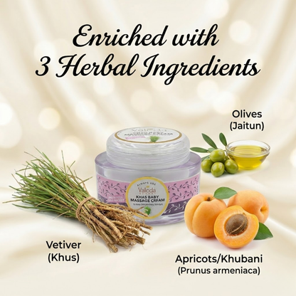 VALEDA HERBAL KHAS BABY MASSAGE CREAM