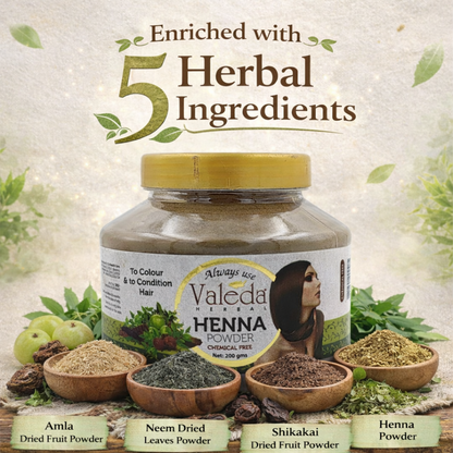 VALEDA HERBAL HENNA POWDER