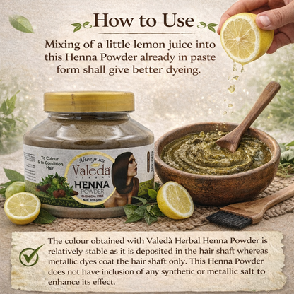 VALEDA HERBAL HENNA POWDER