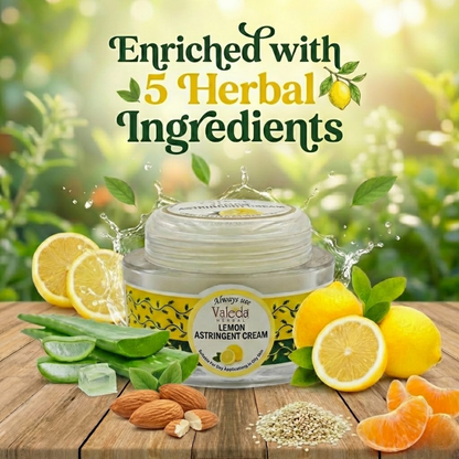 VALEDA HERBAL LEMON ASTRINGENT CREAM