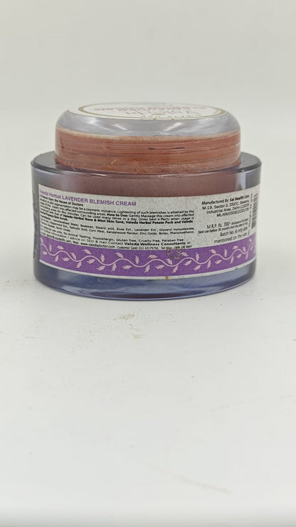 VALEDA HERBAL LAVENDER BLEMISH CREAM
