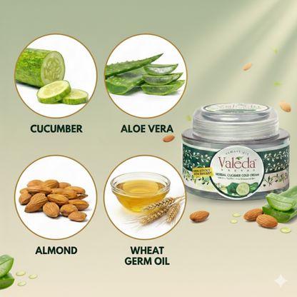 VALEDA HERBAL CUCUMBER COLD CREAM