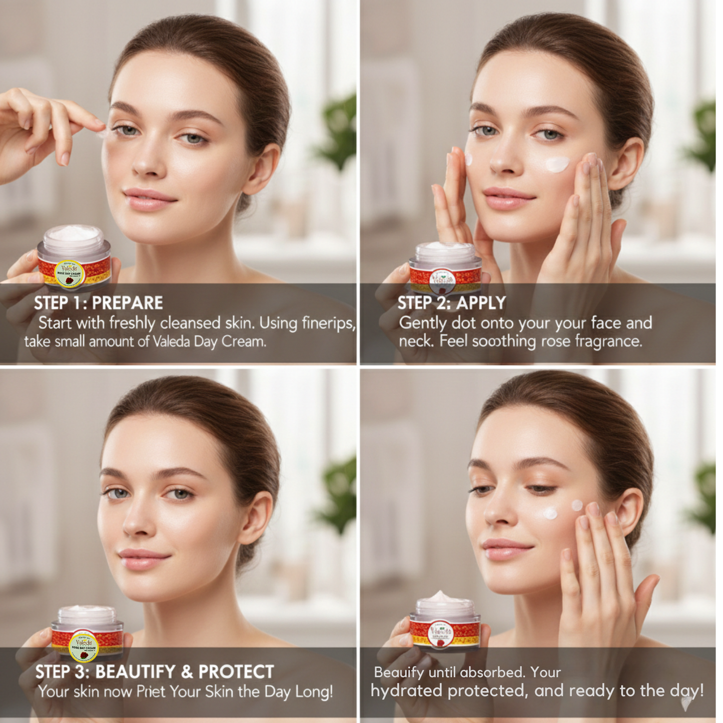 VALEDA HERBAL ROSE DAY CREAM